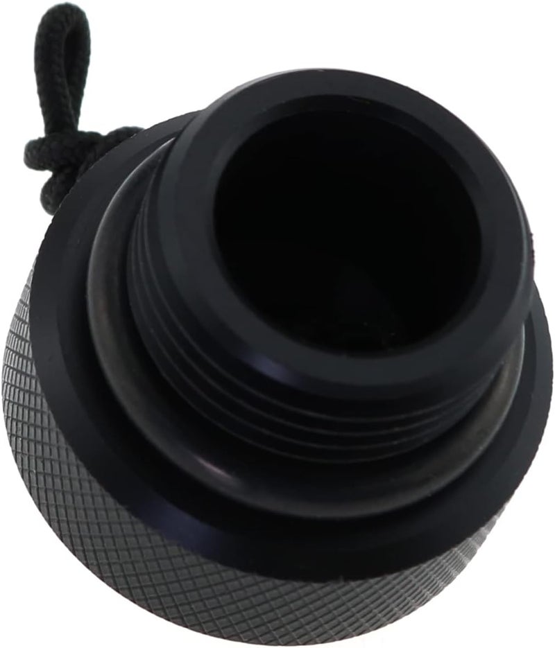 LUORNG Tank Valve Cover Black Scuba Diving Dive DIN Tank Valve Regulator Dust Plug Cap Male Threaded Din Scuba Tank Valve Dust Plug Protector Cap - Image 5